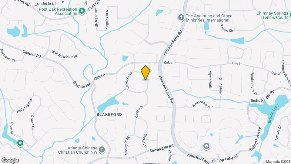 3820 E Carlyle Ct Map and Location Details