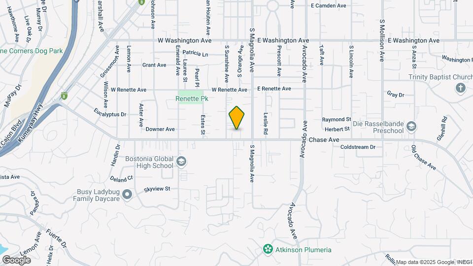 200-240 W Chase Ave Map and Location Details