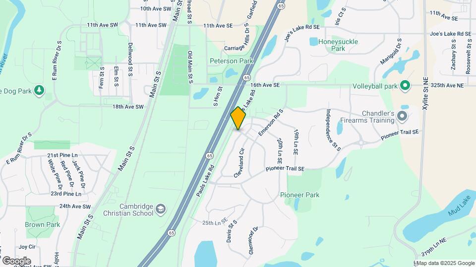 2100 Cleveland Ln S Map and Location Details