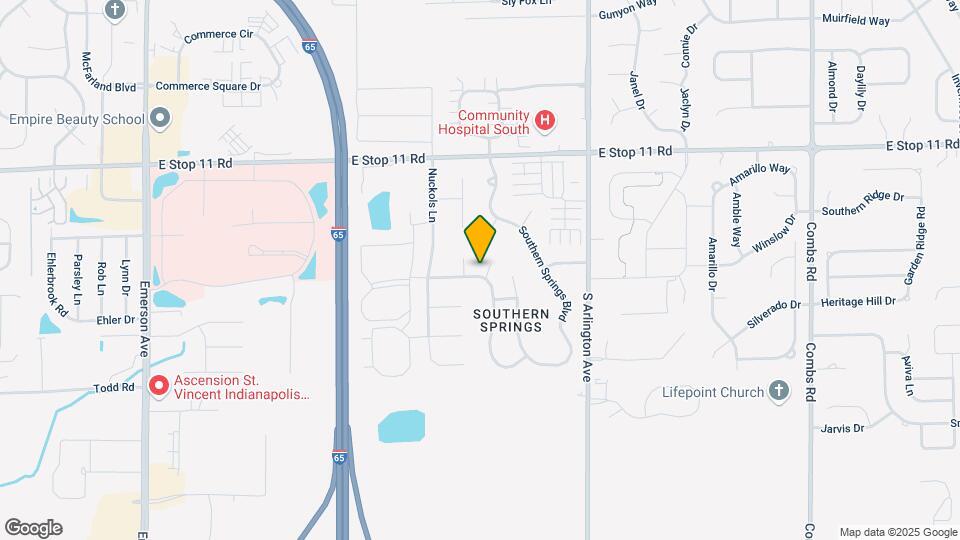 8258 Pleasant Tree Ct Map and Location Details