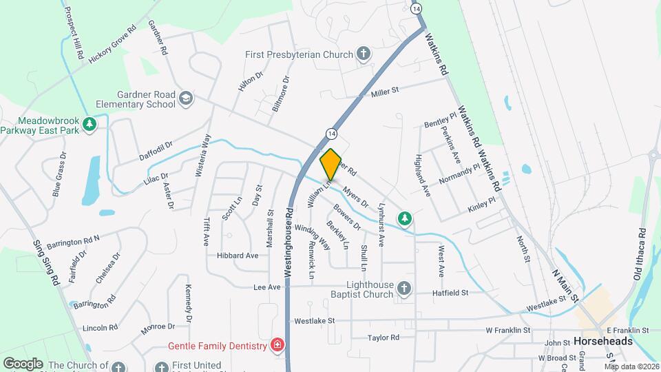 206 William Ln Map and Location Details