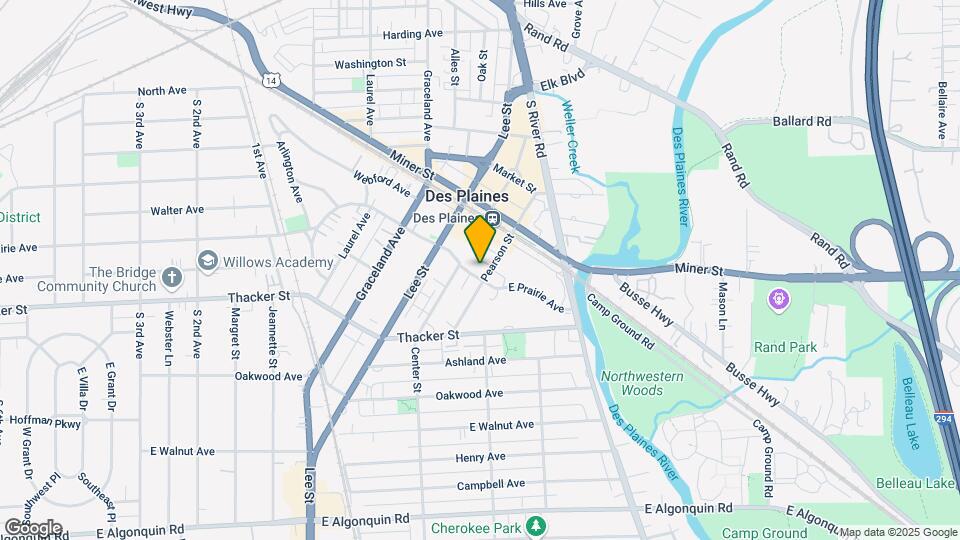770 Pearson St, Unit 801 Map and Location Details