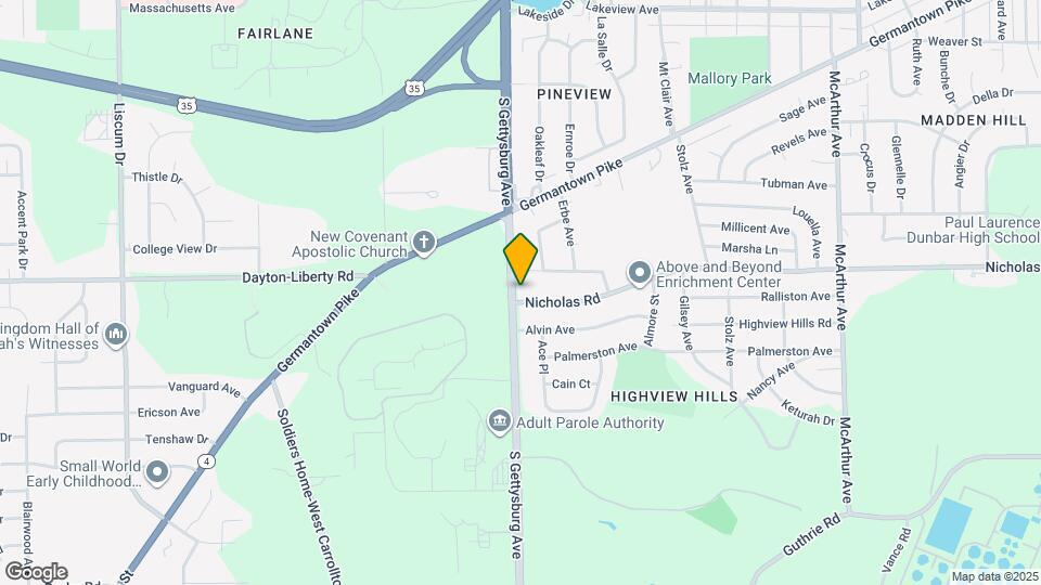 3963 Nicholas Rd Map and Location Details