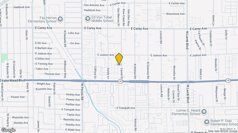 2114 Seattle Shore St Map and Location Details