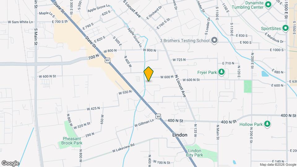 364 W Songbird Ln, Unit Basement Map and Location Details