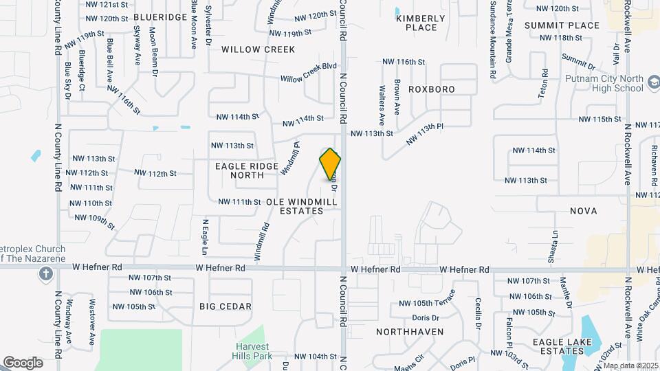 11225 Cimarron Dr Map and Location Details
