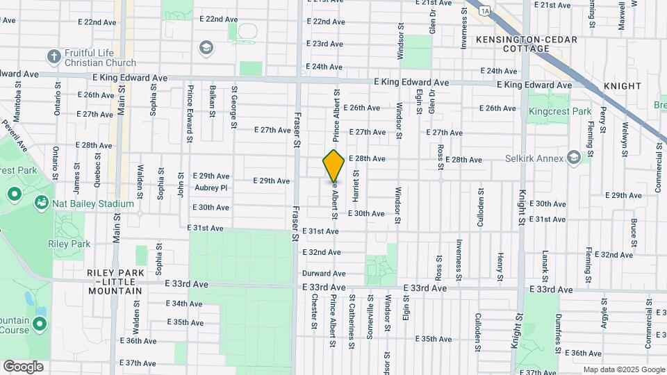 4531 Prince Albert St Map and Location Details