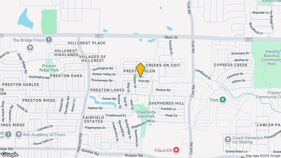 11816 Port Rd Map and Location Details