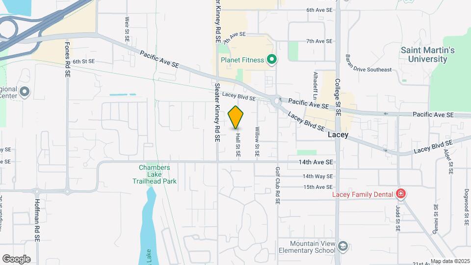 1235 Hall St SE Map and Location Details