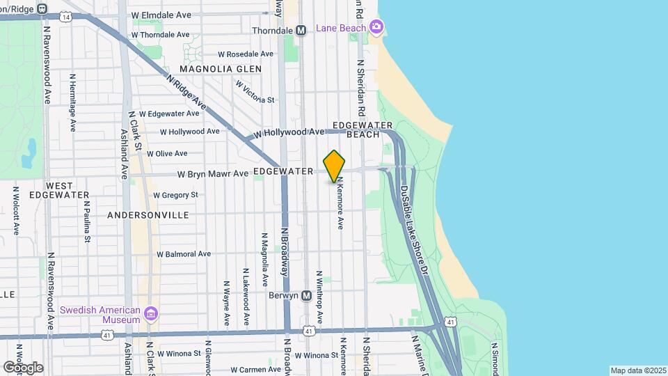 5534 N Kenmore Ave Mapa y Detalles de la Ubicación
