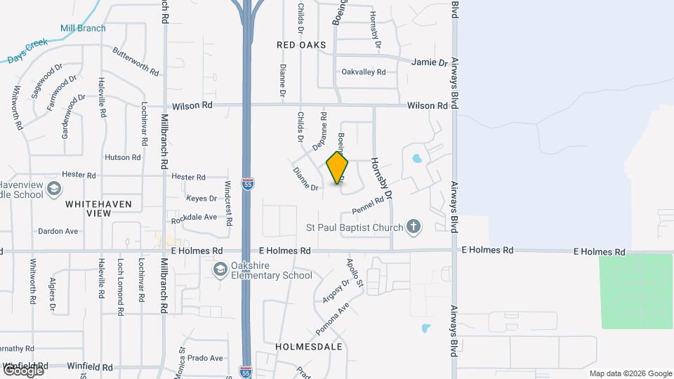 5091 Boeingshire Dr Map and Location Details