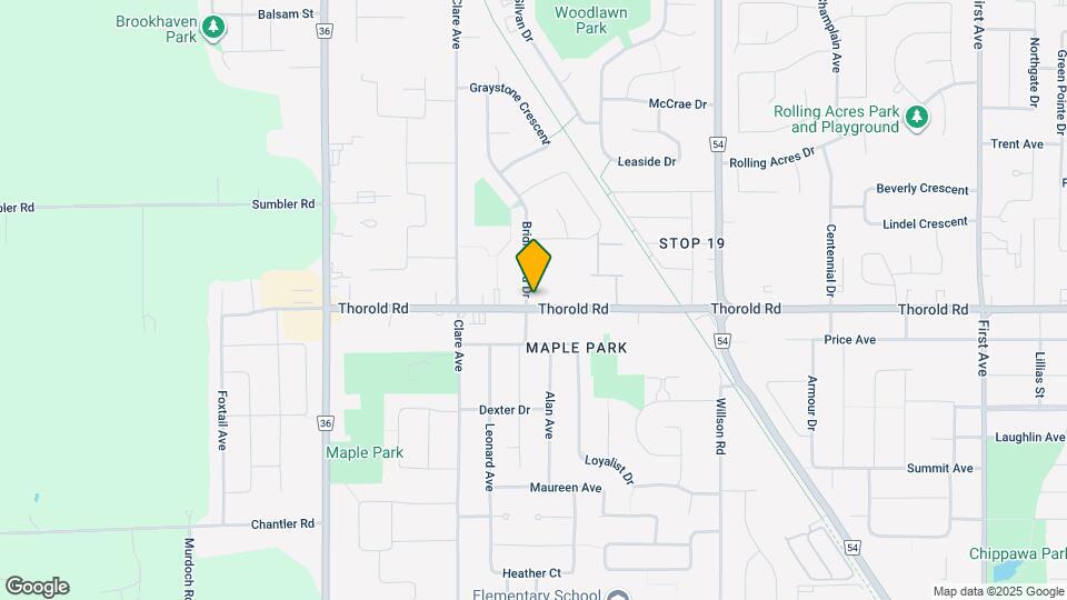 428 Thorold Rd Map and Location Details