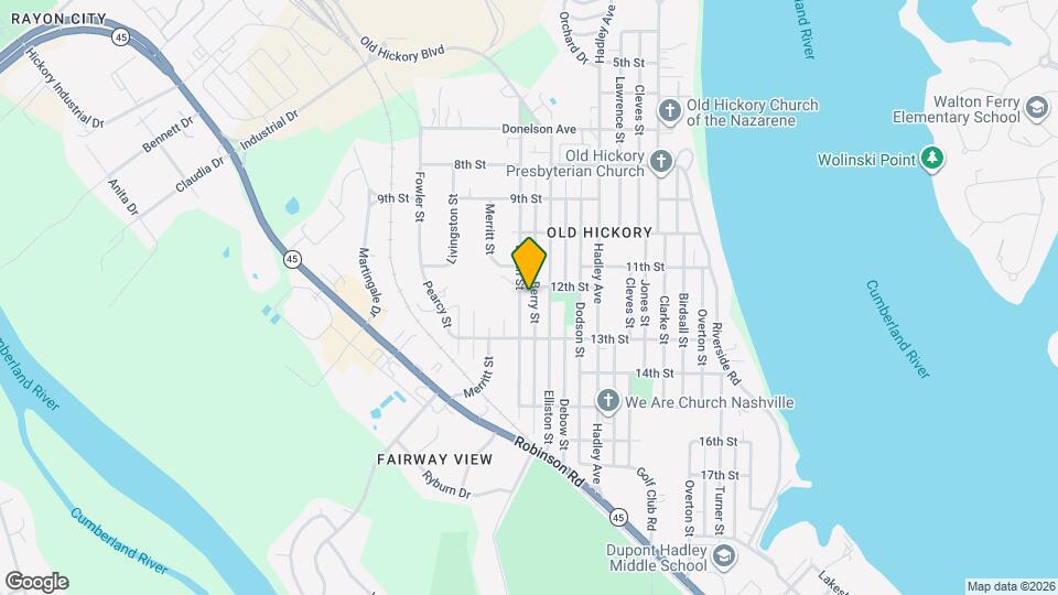 1204 Berry St Map and Location Details