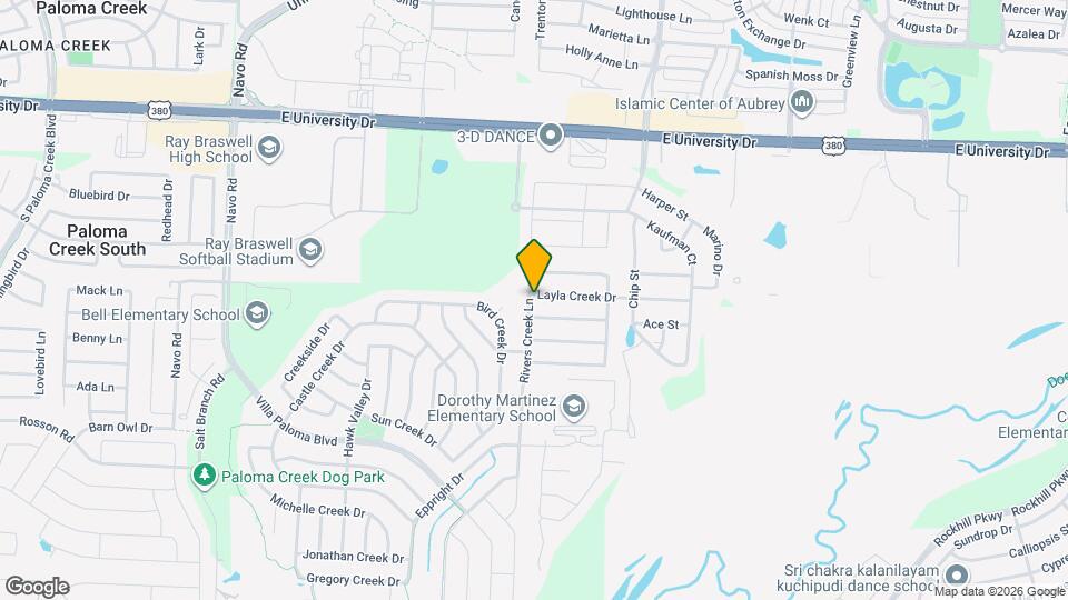 3000 Layla Creek Dr Map and Location Details
