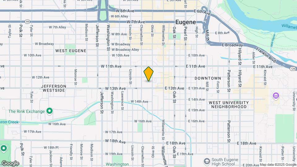13th & Olive Apartments Map and Location Details