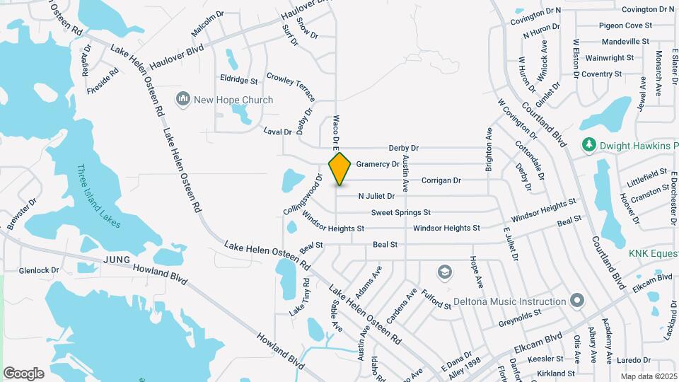 2606 N Juliet Dr Map and Location Details