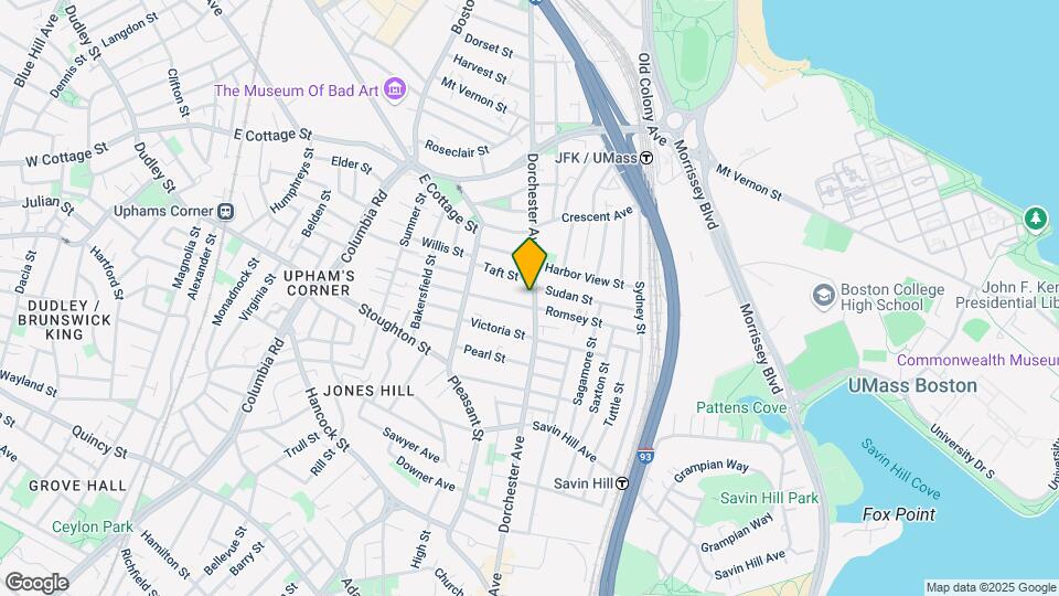 1003 Dorchester Ave Map and Location Details