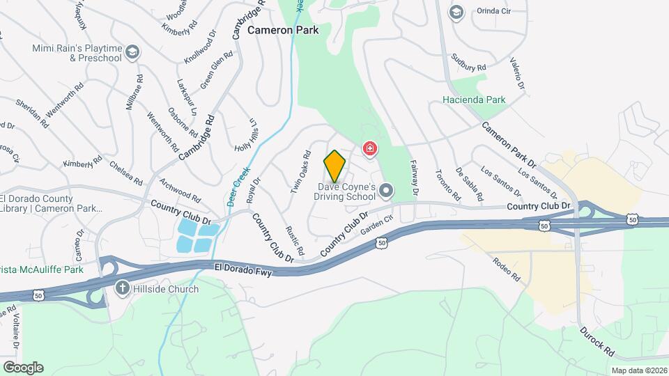 3262 Heights Dr Map and Location Details