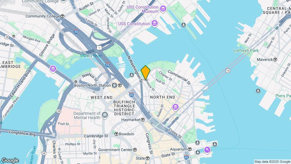 156 Prince St Mapa y Detalles de la Ubicación