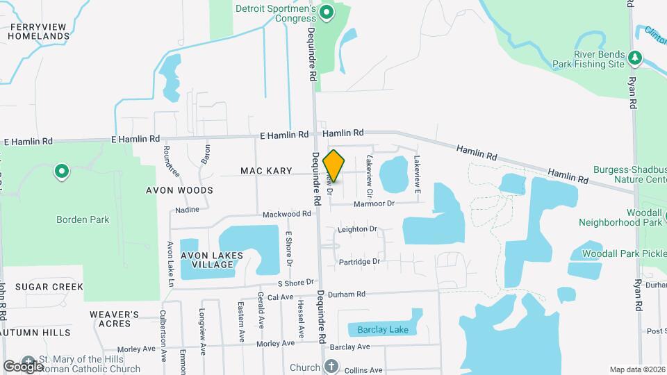 48580 Pineview Dr Map and Location Details