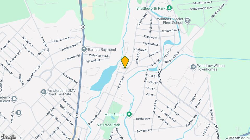 300 Locust Ave, Unit 2 upstairs Mapa y Detalles de la Ubicación