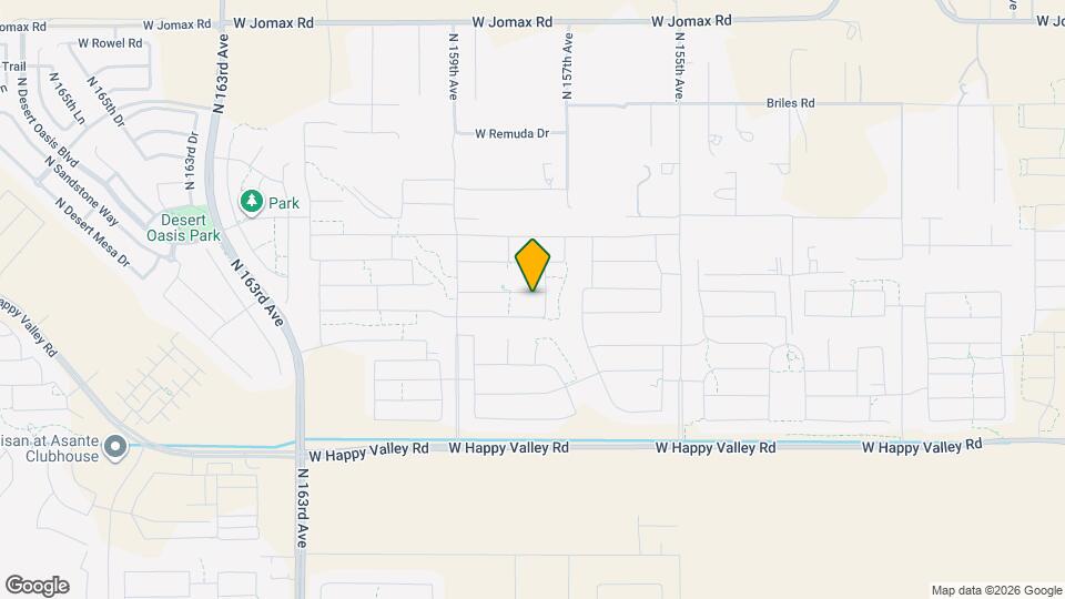 15803 W Cottontail Ln Map and Location Details