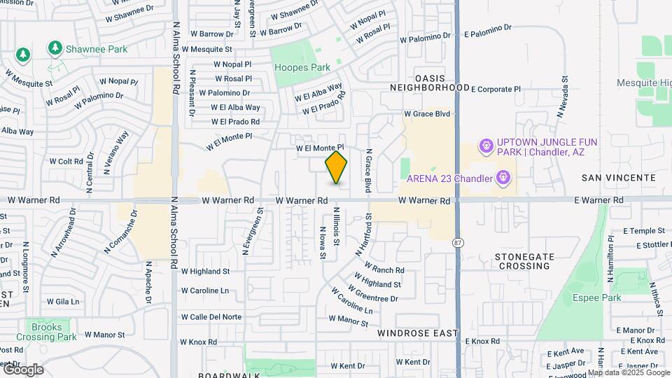 2020 N Holguin Way Map and Location Details