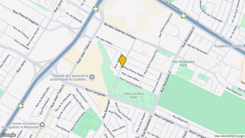 6880 Pierre-Auger Rue Map and Location Details