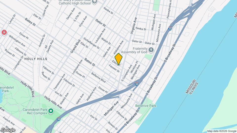 516 Eiler St Map and Location Details