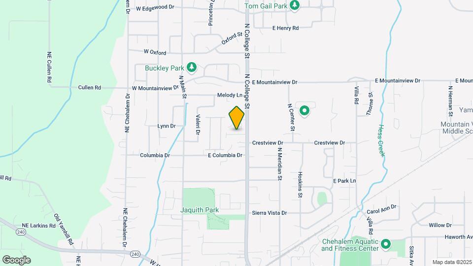 Mountain View Duplexes Map and Location Details