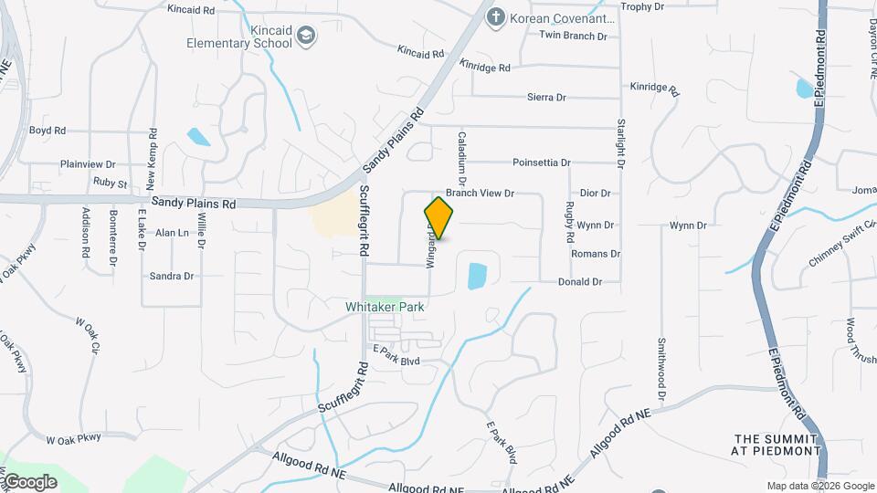 1734 Wingard Dr Map and Location Details