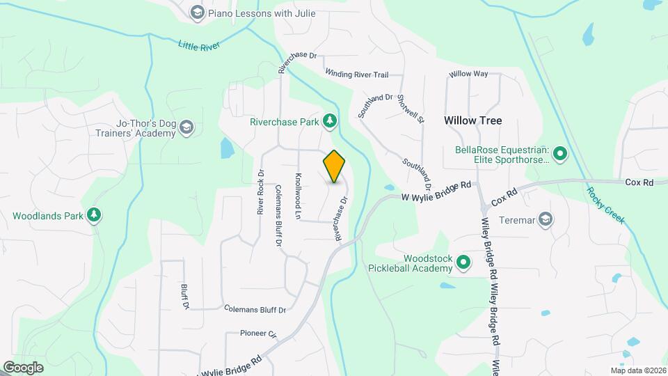 414 River Point Dr Map and Location Details