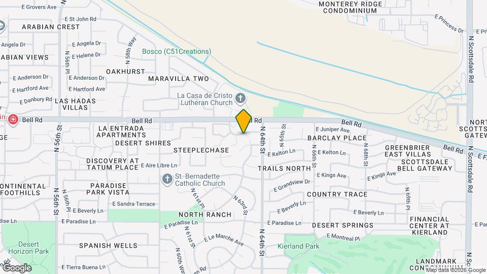 16824 N 63rd St Map and Location Details