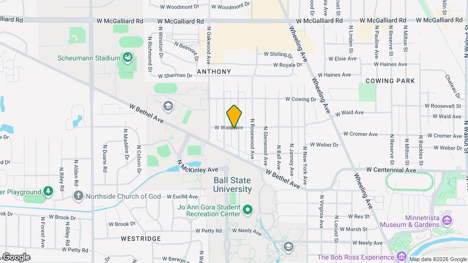 2017 N Maplewood Ave Map and Location Details