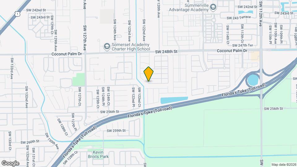 26865 SW 121st Pl Mapa y Detalles de la Ubicación