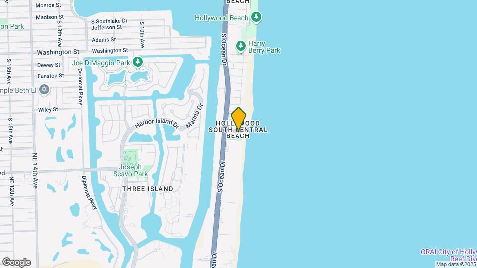 2401 S Ocean Dr Mapa y Detalles de la Ubicación