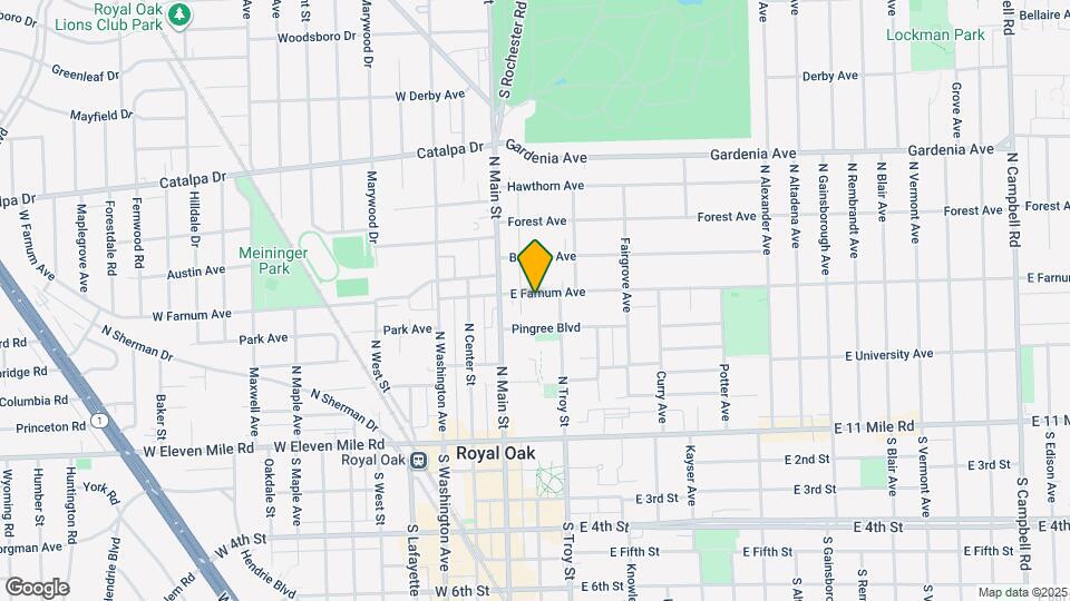 128 E Farnum Ave Mapa y Detalles de la Ubicación