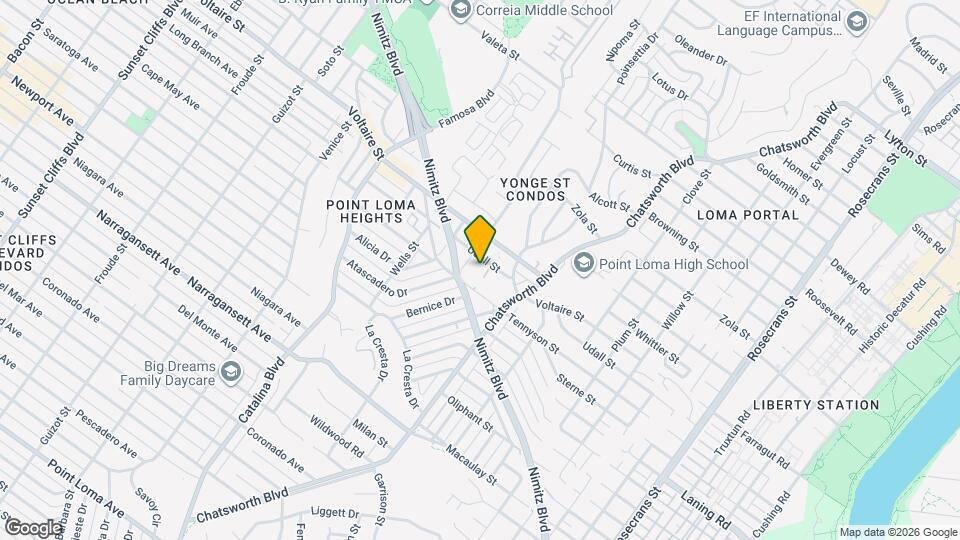 3757 Udall St Map and Location Details