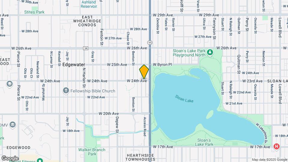 5270 W 24th Ave Map and Location Details