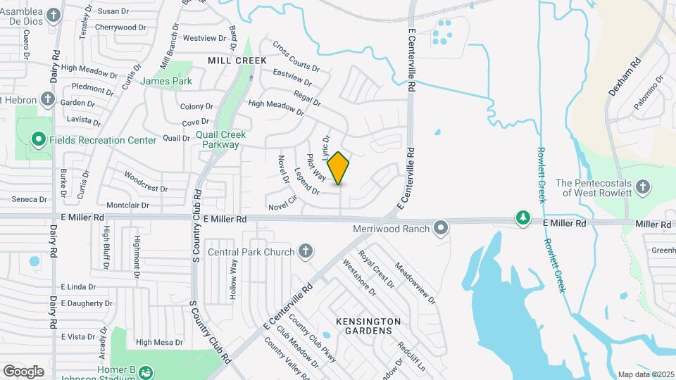 1826 Legend Dr Map and Location Details