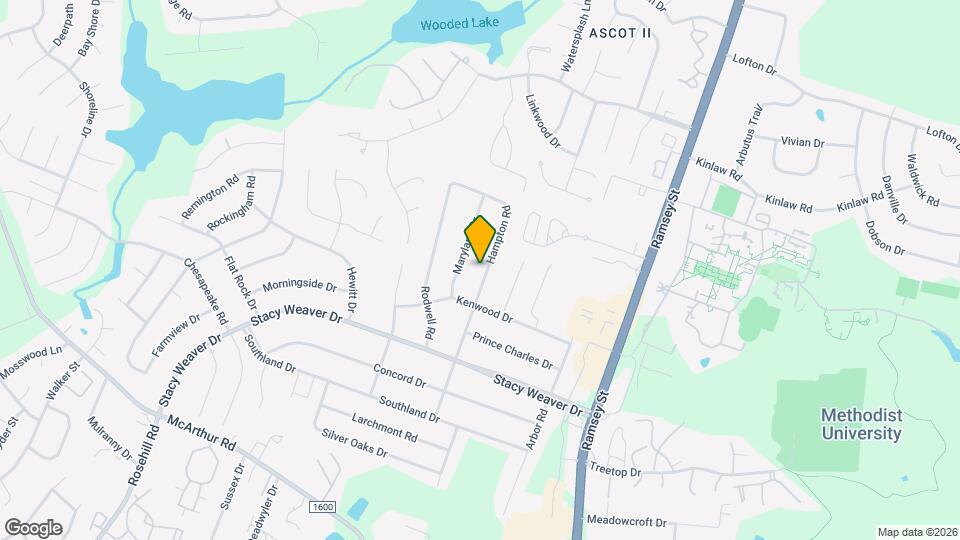 5313 Hampton Rd Map and Location Details