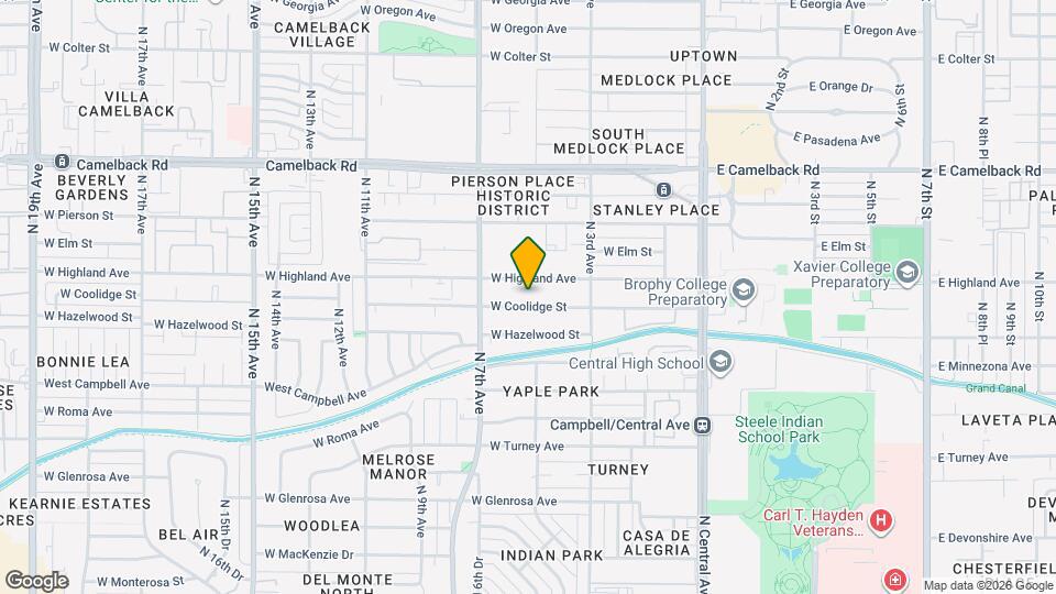 506 W Coolidge St Map and Location Details