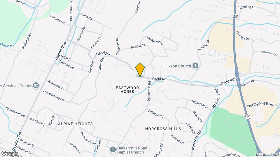 538 Gadd Rd Map and Location Details