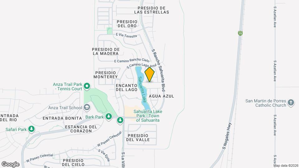 462 E Calle De Ocaso Mapa y Detalles de la Ubicación