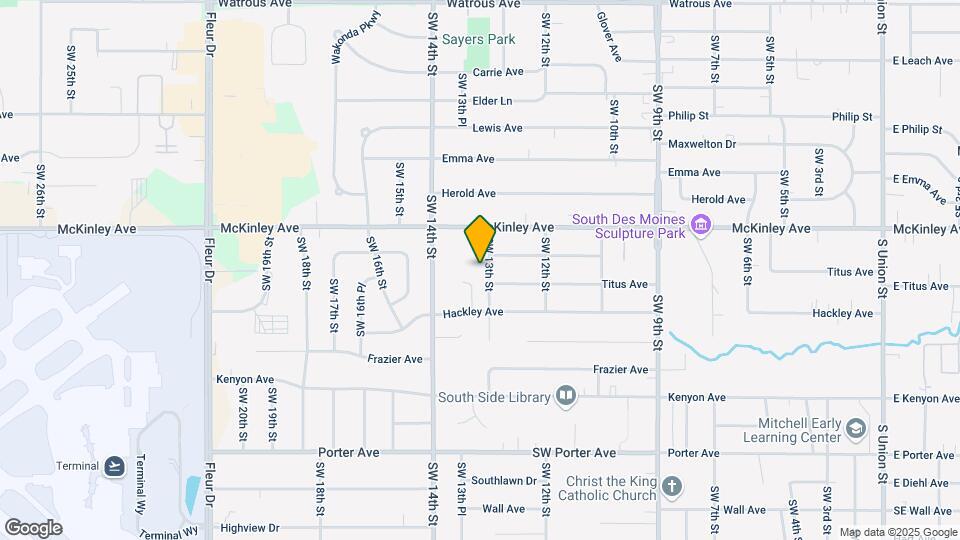 4912 SW 13th St Map and Location Details