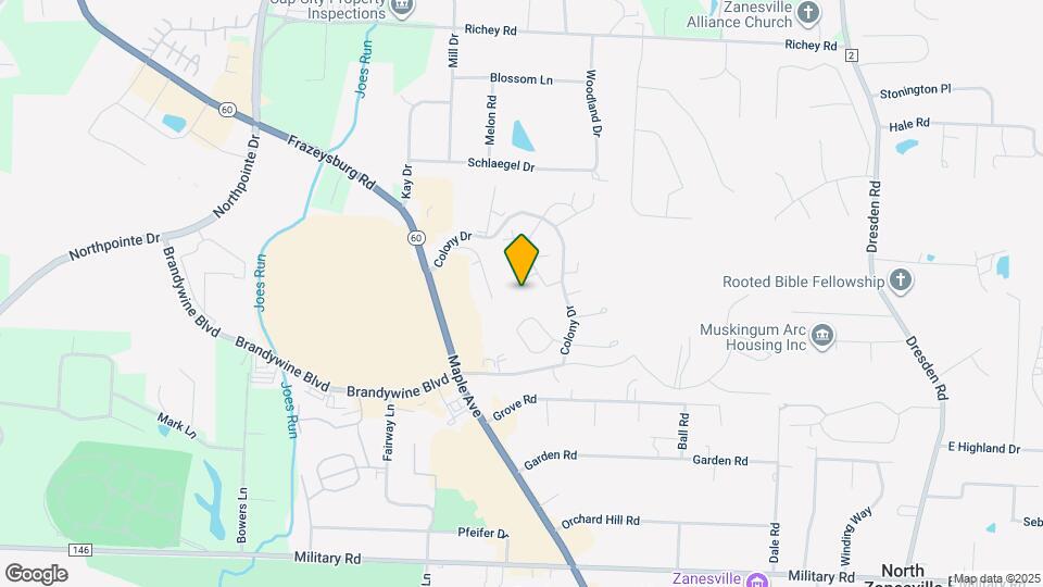 3542 Chesapeake Dr Map and Location Details