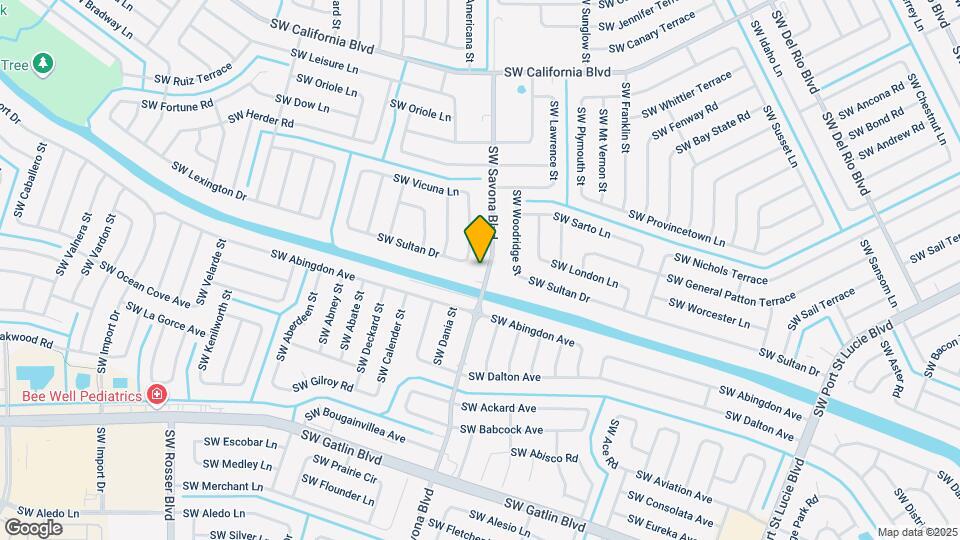 2374 SW Savona Blvd Map and Location Details