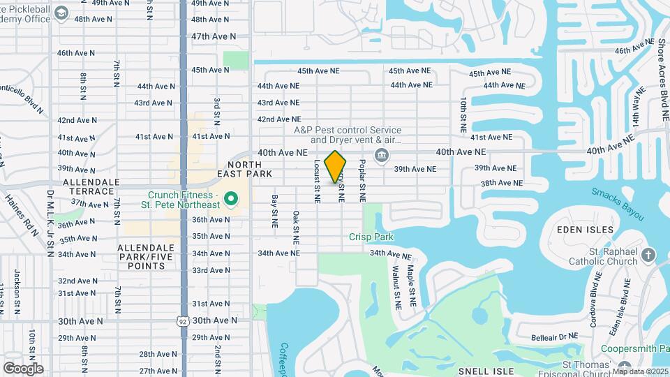 440 38th Ave NE Mapa y Detalles de la Ubicación