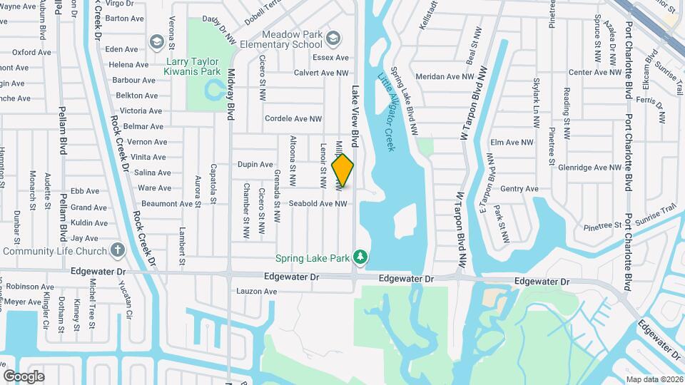 285 Millport St NW Map and Location Details