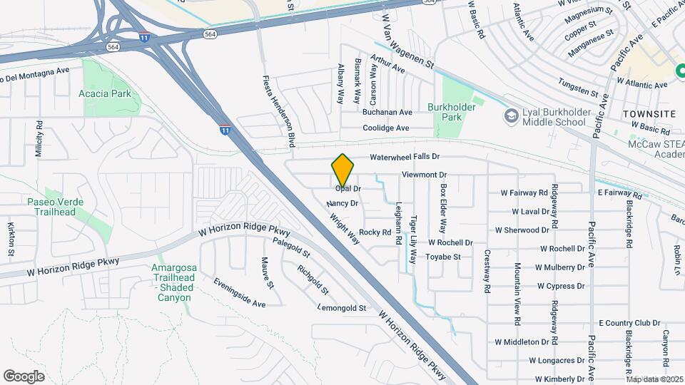 445 Opal Dr Map and Location Details
